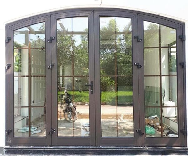 Cửa nhôm xingfa mái vòm