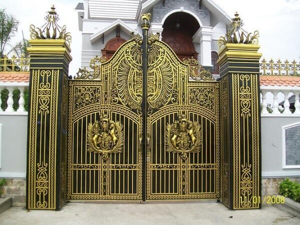 cổng sắt mỹ thuật