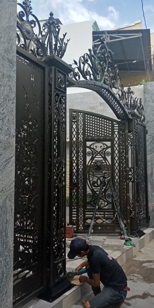 cổng sắt mỹ thuật